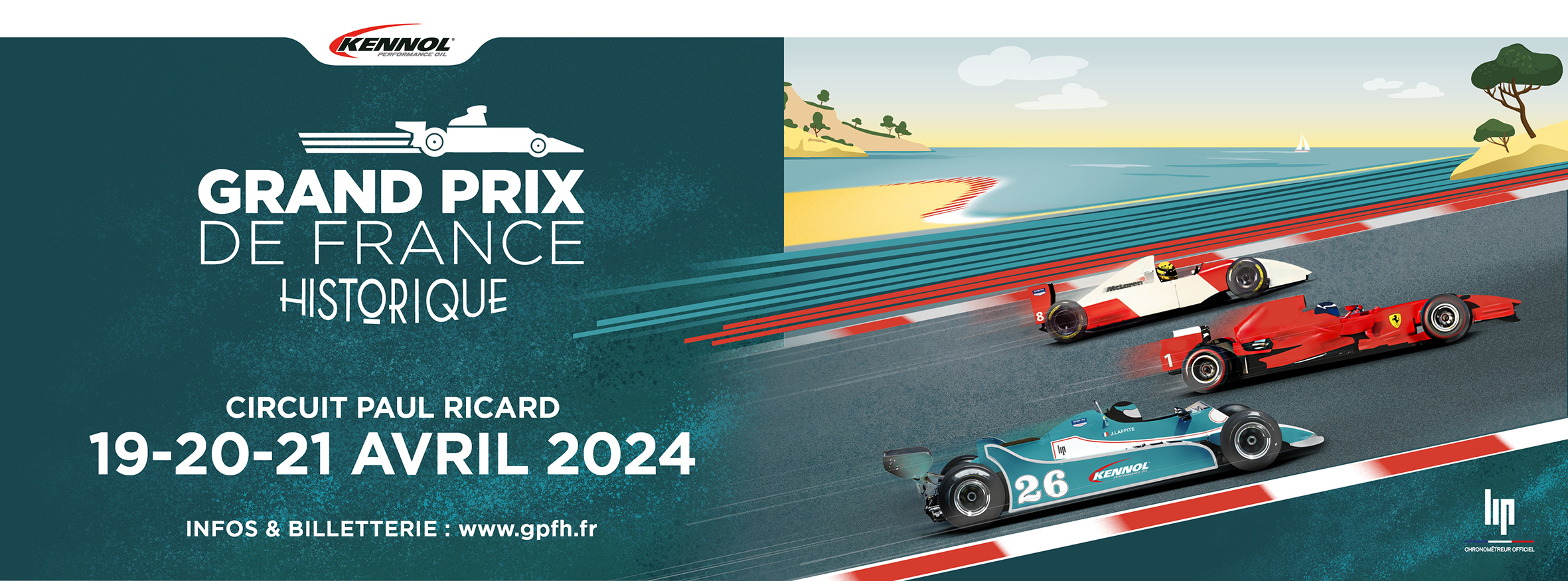 Press Release | Kennol Grand Prix de France historique 2024